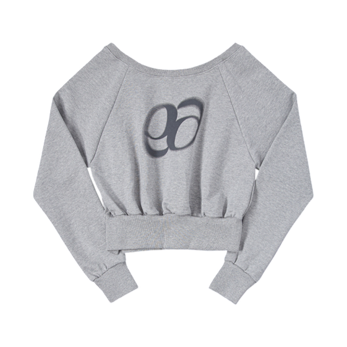 (W) 애즈온 맨디 스웨트셔츠 그레이((W) Ason Mandy Sweatshirt Gray)