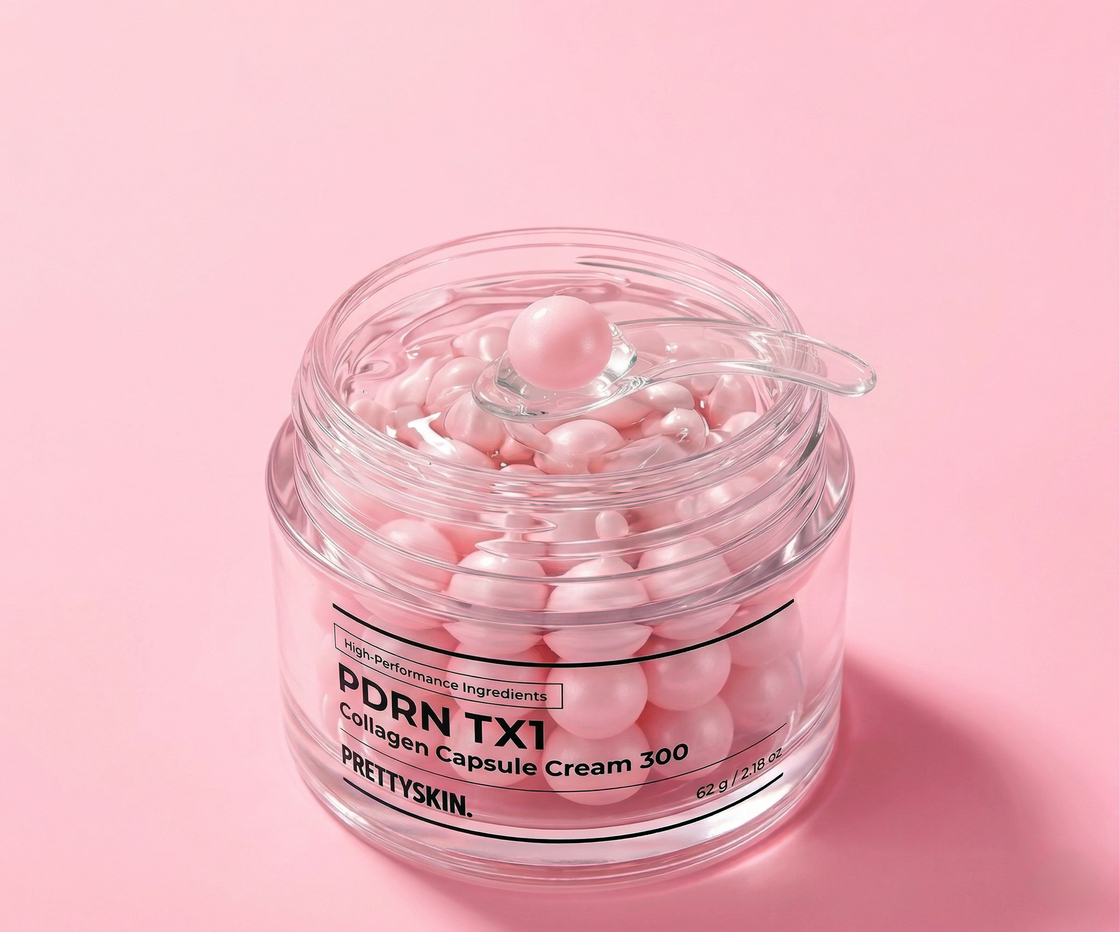 프리티스킨 PDRN TX1 콜라겐 캡슐 크림(PRETTYSKIN PDRN TX1 COLLAGEN CAPSULE CREAM 300) - 4