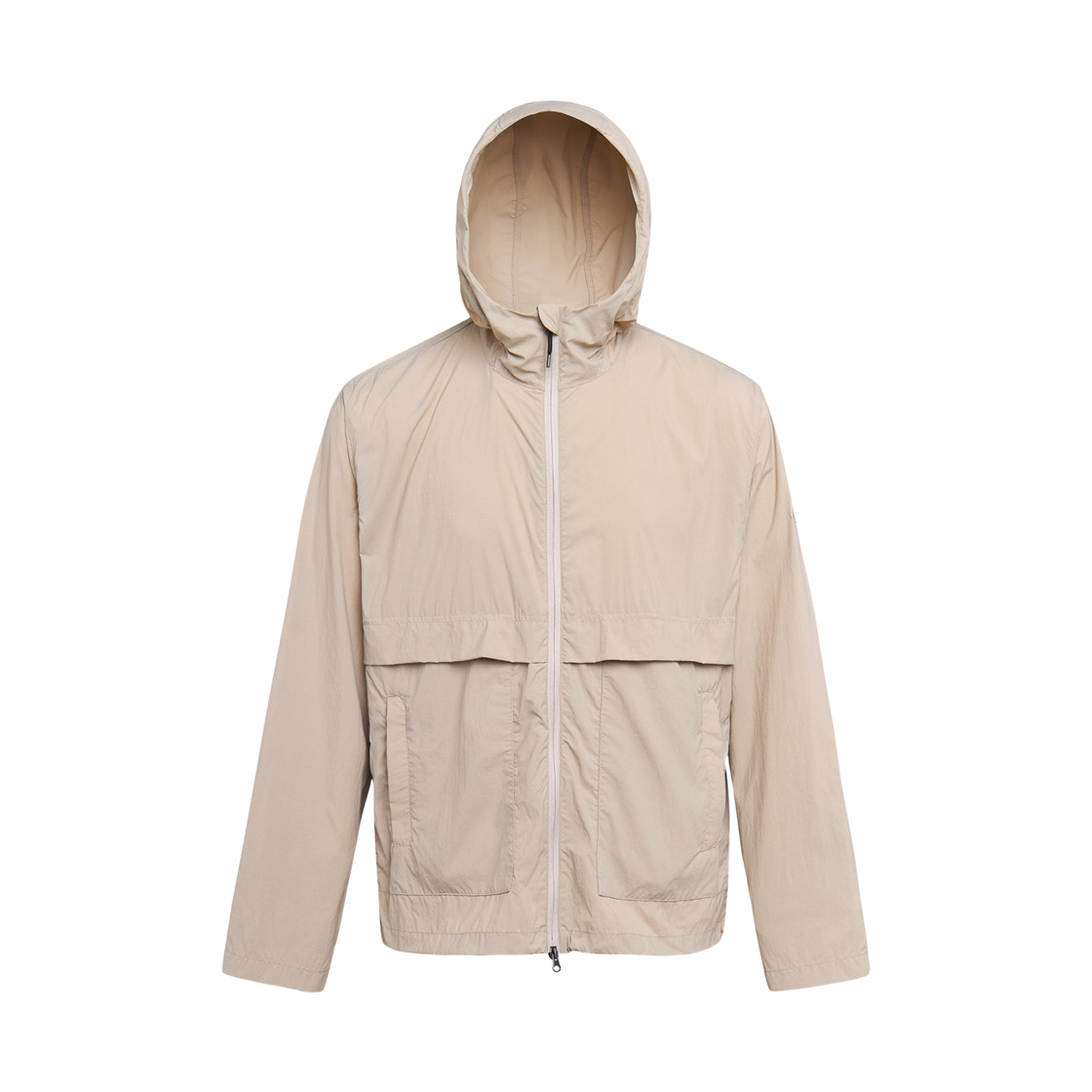 HUZ013P2097 Pyrenex Soulere Hooded Windbreaker Light Taupe