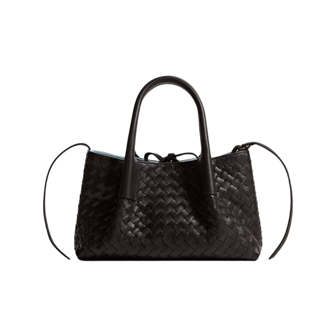 819004V5AG12054 Bottega Veneta Small Pinacoteca Espresso Mineral