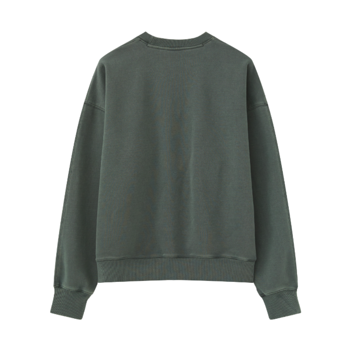 챕터엑스 피그먼트 오버숄더 에어홀 맨투맨 그린(Chapter.X Pigment Over shoulder Air Hole Sweatshirt Green) - 2