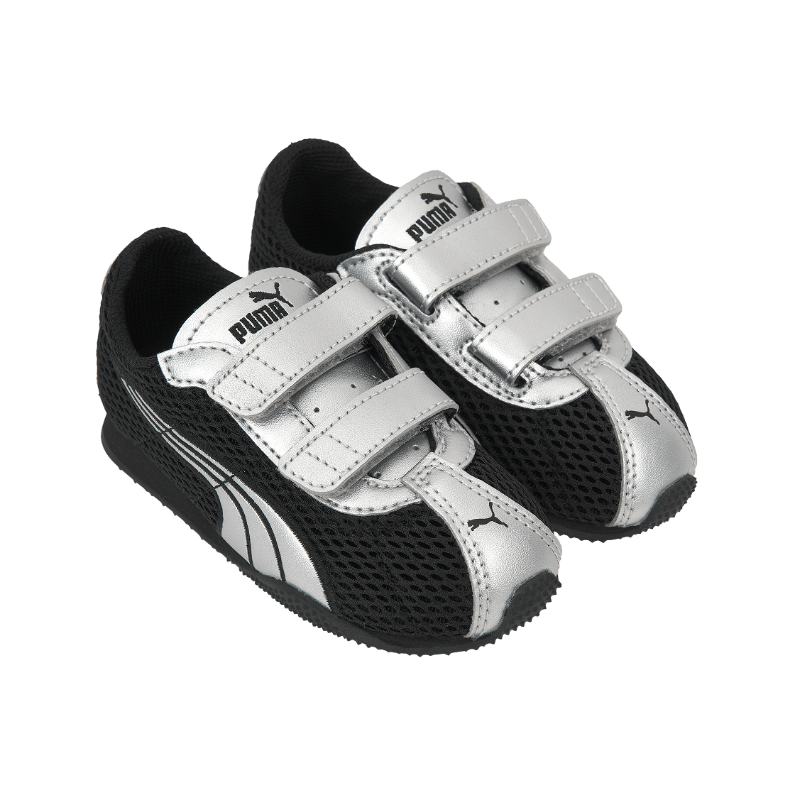 (인펀트) 푸마 에이치-스트리트 OG 블랙 실버((Infant) Puma H-Street OG Black Silver) - 4