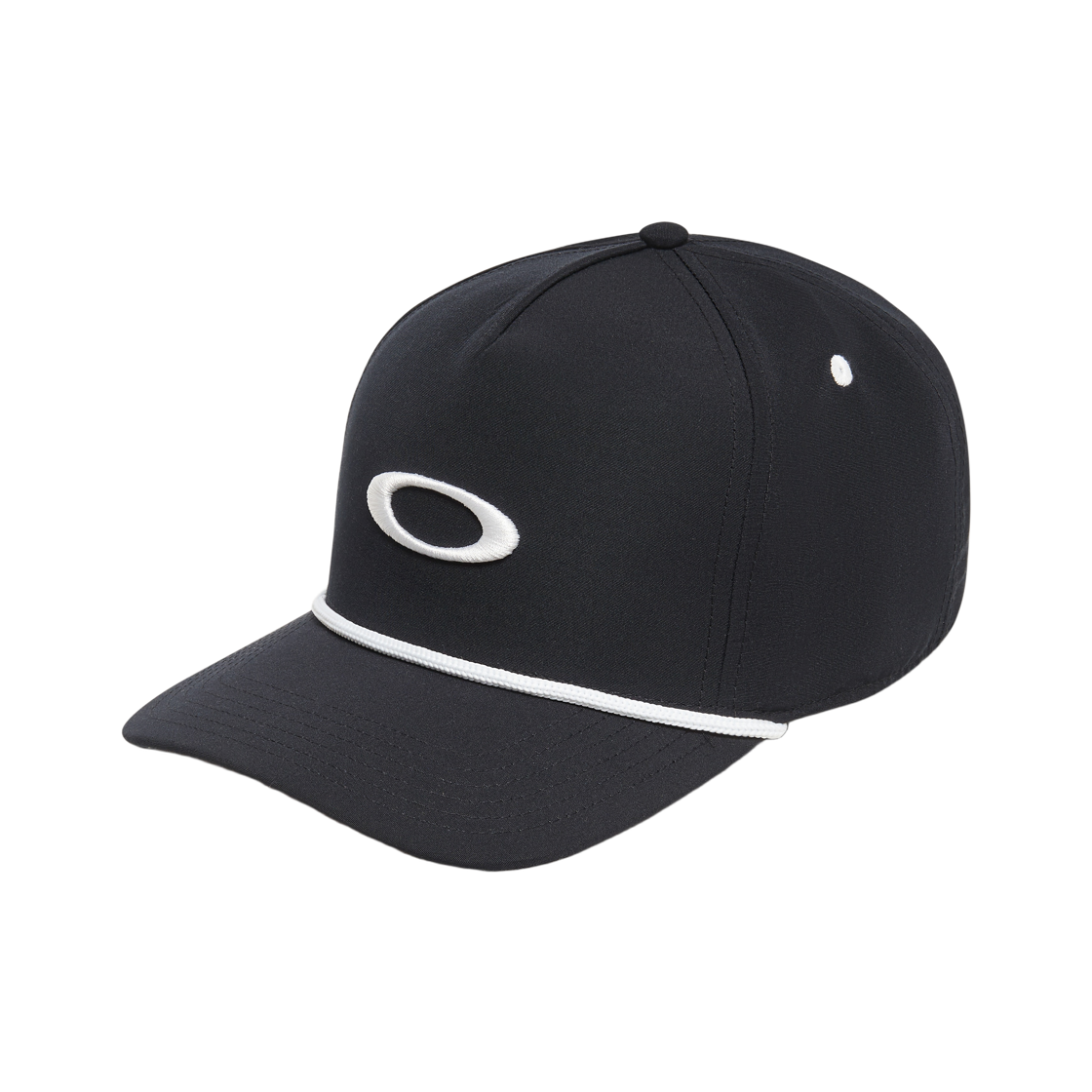FOS901818-022 Oakley Ellipse Rope Hat Black White