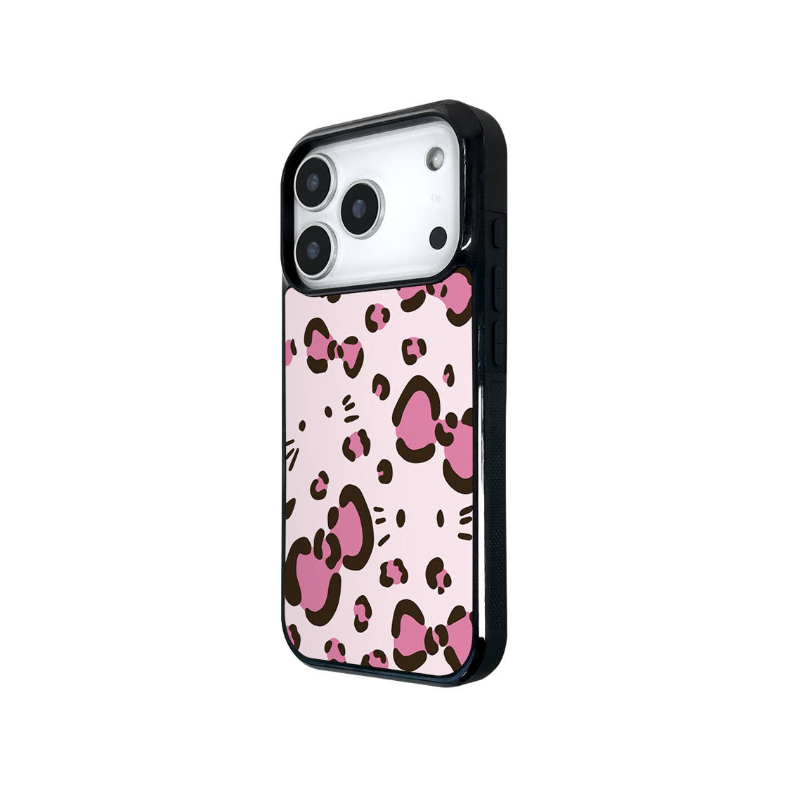 나인틴프라이데이 핑크 레오파드 캣 맥세이프 에폭시 케이스(NINETEENFRIDAY Pink Leopard Cat Magsafe Epoxy Case) - 2