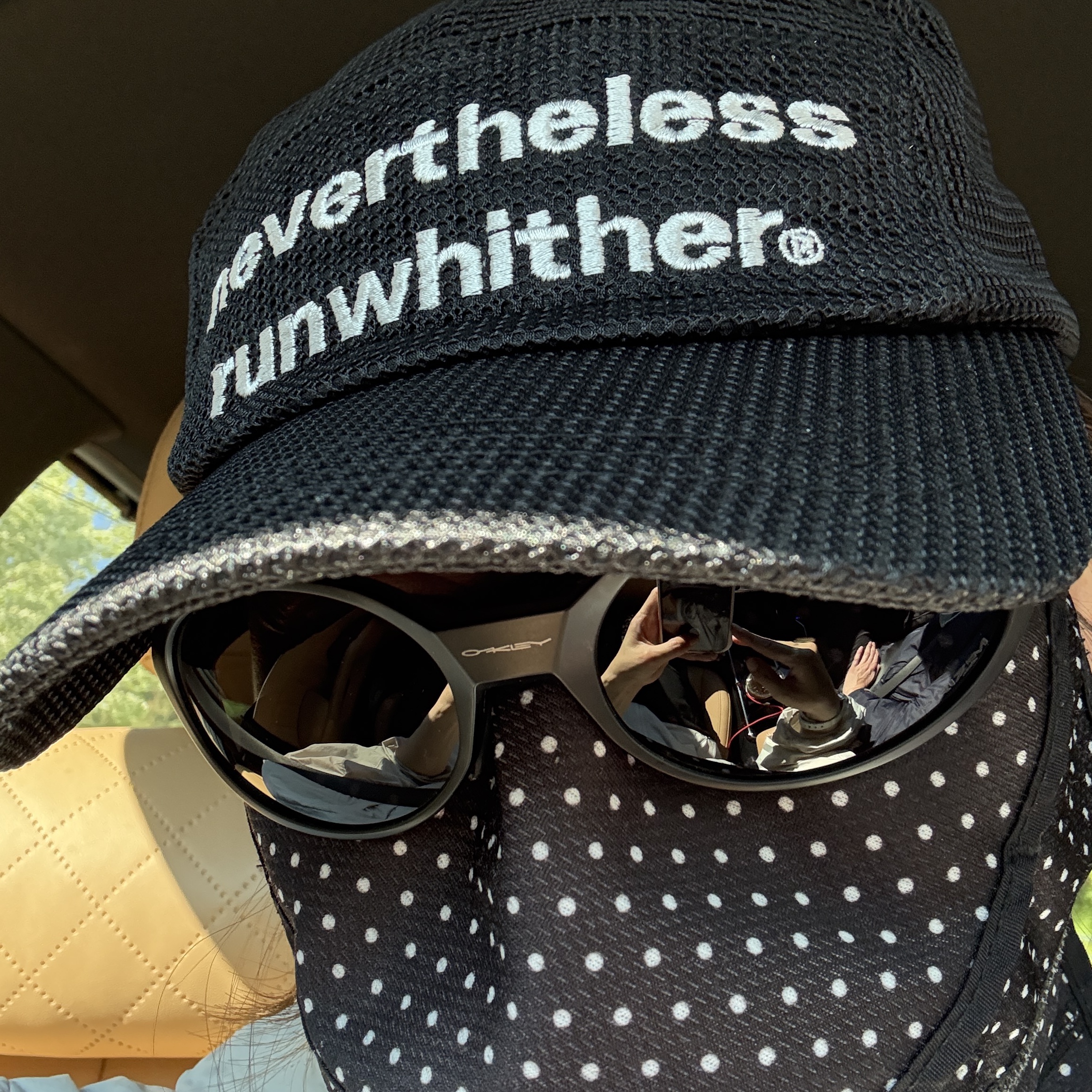 [KREAM 단독] runwhither Mesh Cap Black 착용 스타일