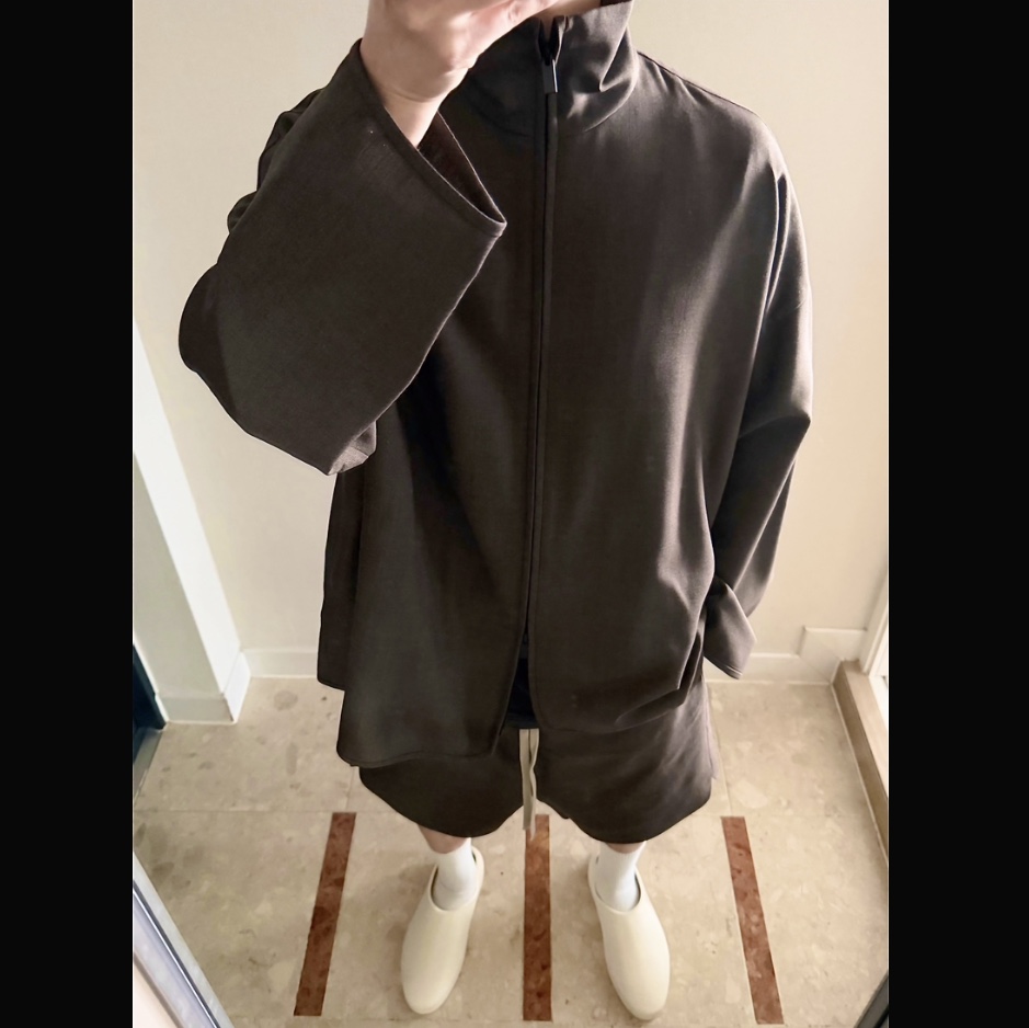 Fear of God The California Collection 8 Cream 착용 스타일