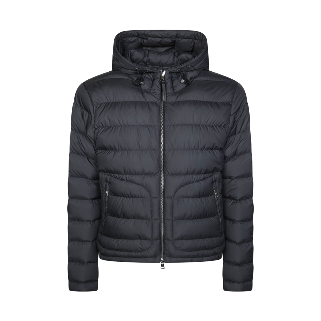 L1-091-1A00098-549SK-999 Moncler Sestriere Hooded Short Down Jacket Black - 26SS