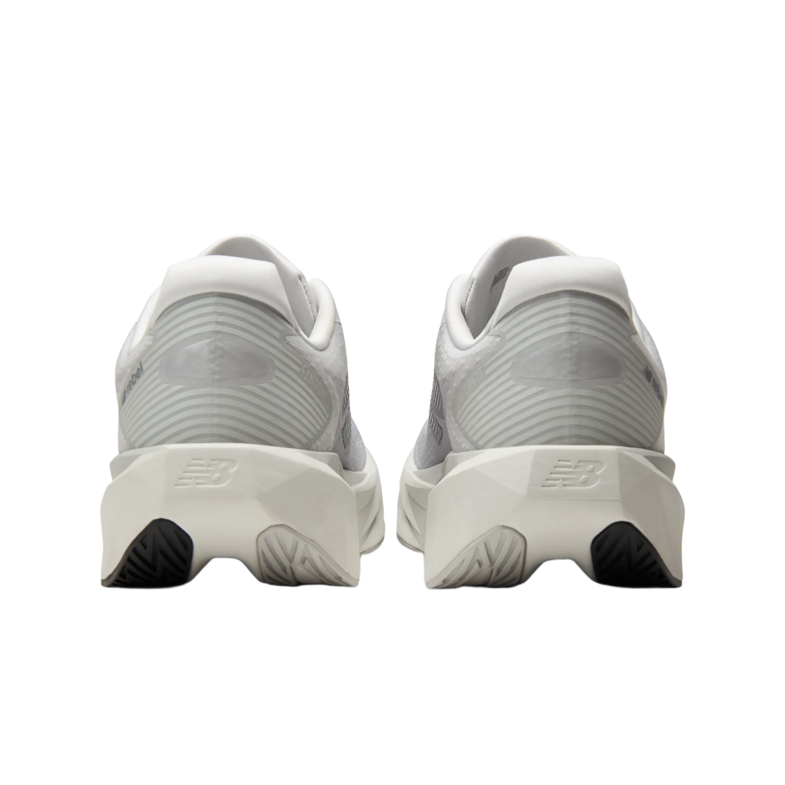 뉴발란스 퓨어셀 레벨 v5 그레이 매터 실버 메탈릭 - 2E 와이드(New Balance FuelCell Rebel v5 Grey Matter Silver Metallic - 2E Wide) - 3