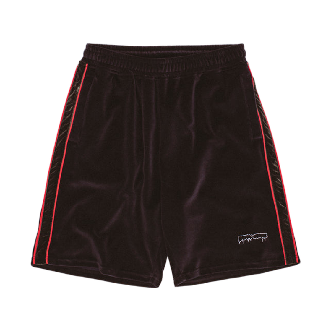 퍼킹 어썸 벨루어 쇼츠 블랙(Fucking Awesome Velour Shorts Black) - 1