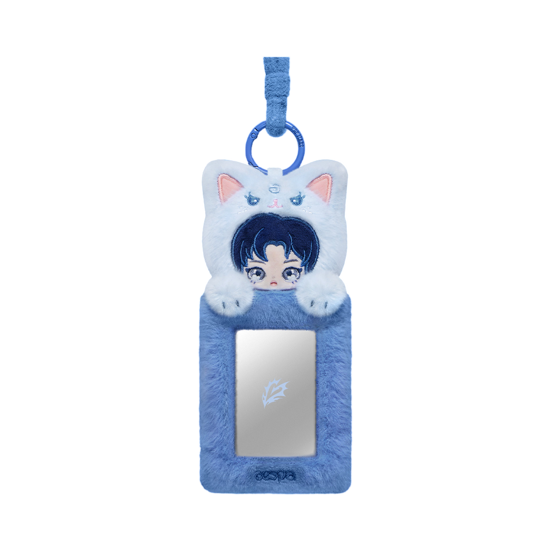 팝마트 x 에스파 플러피 클럽 시리즈 카드 홀더 플러피 카랑이(Pop Mart x Aespa Fluffy Club Series Card Holder Fluffy Karangi) - 1