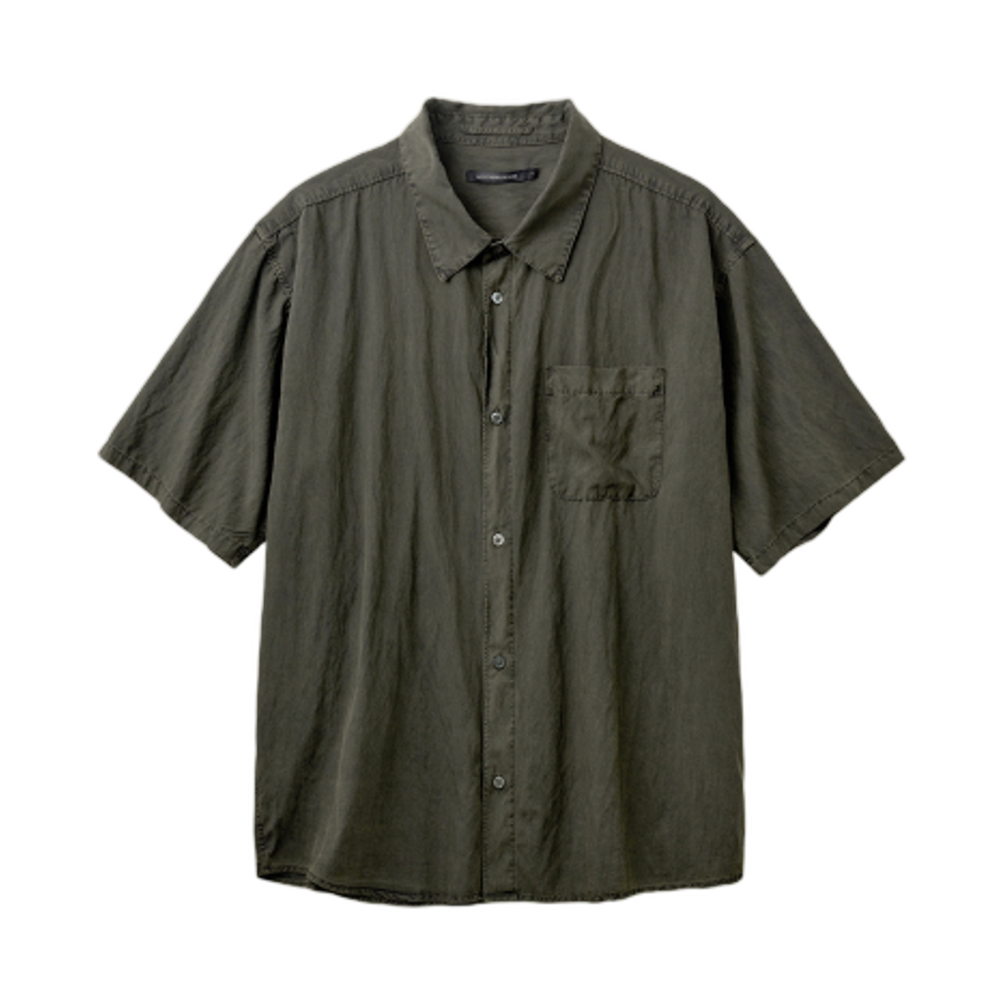 해칭룸 라나 셔츠 1/2 다크 그린(Hatchingroom Rana Shirt 1/2 Dark Green) - 1