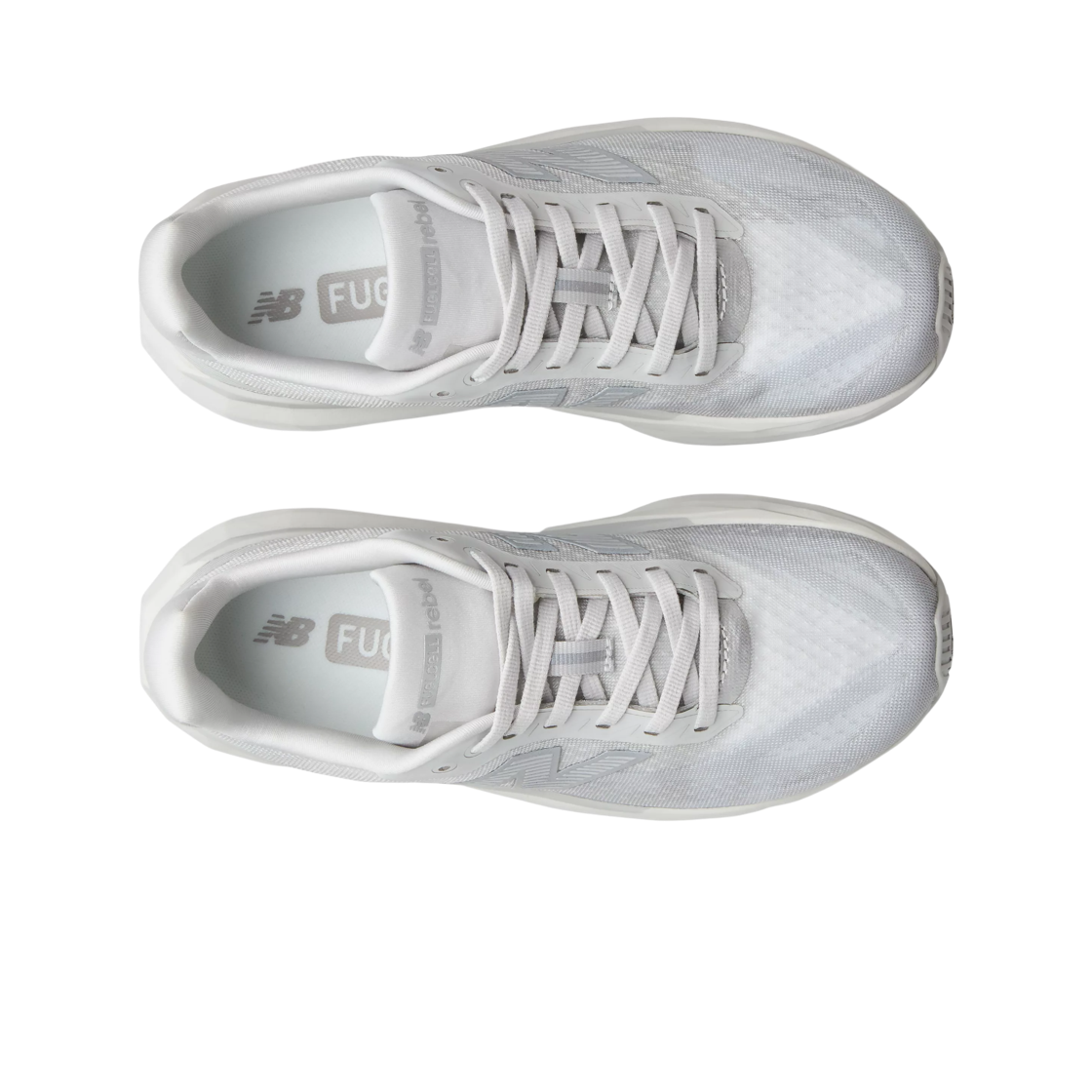 (W) 뉴발란스 퓨어셀 레벨 v5 그레이 매터 실버 메탈릭 - D 와이드((W) New Balance FuelCell Rebel v5 Grey Matter Silver Metallic - D Wide) - 2