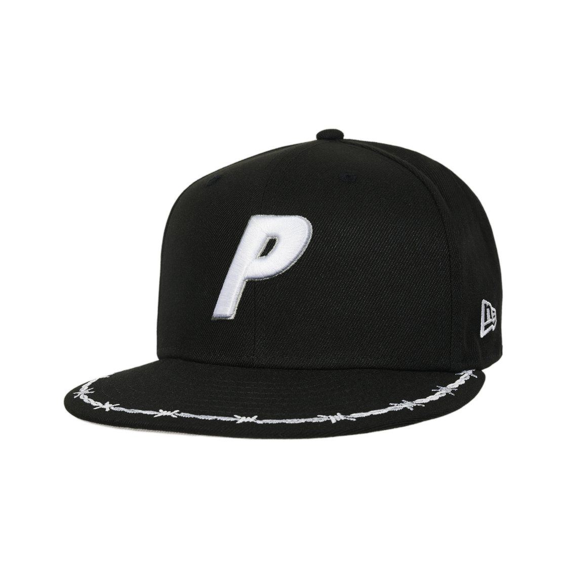 - Palace New Era P 59Fifty Black - 26SS