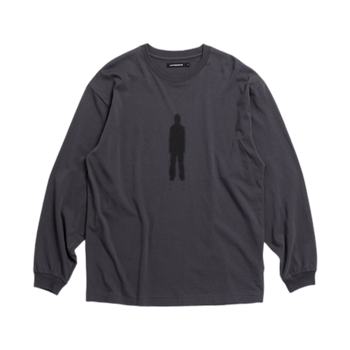해칭룸 고스트 티셔츠 퍼플 차콜(Hatchingroom Ghost T-Shirt Purple Charcoal)
