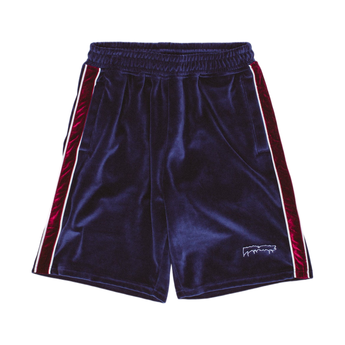 퍼킹 어썸 벨루어 쇼츠 네이비(Fucking Awesome Velour Shorts Navy)