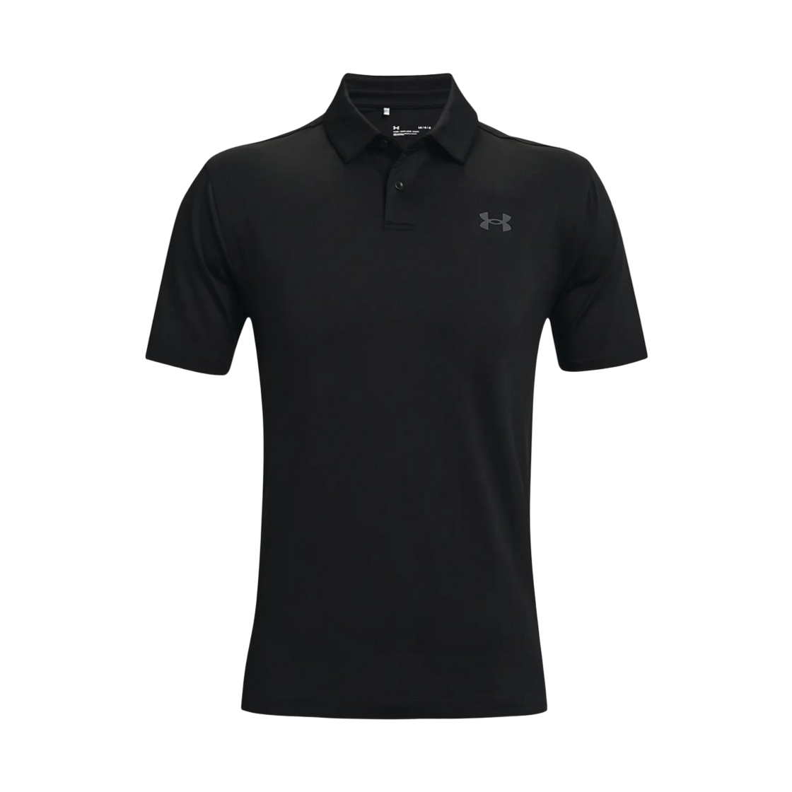 1368122-001 Under Armour Golf T2G Polo Short Sleeve T-Shirt Black