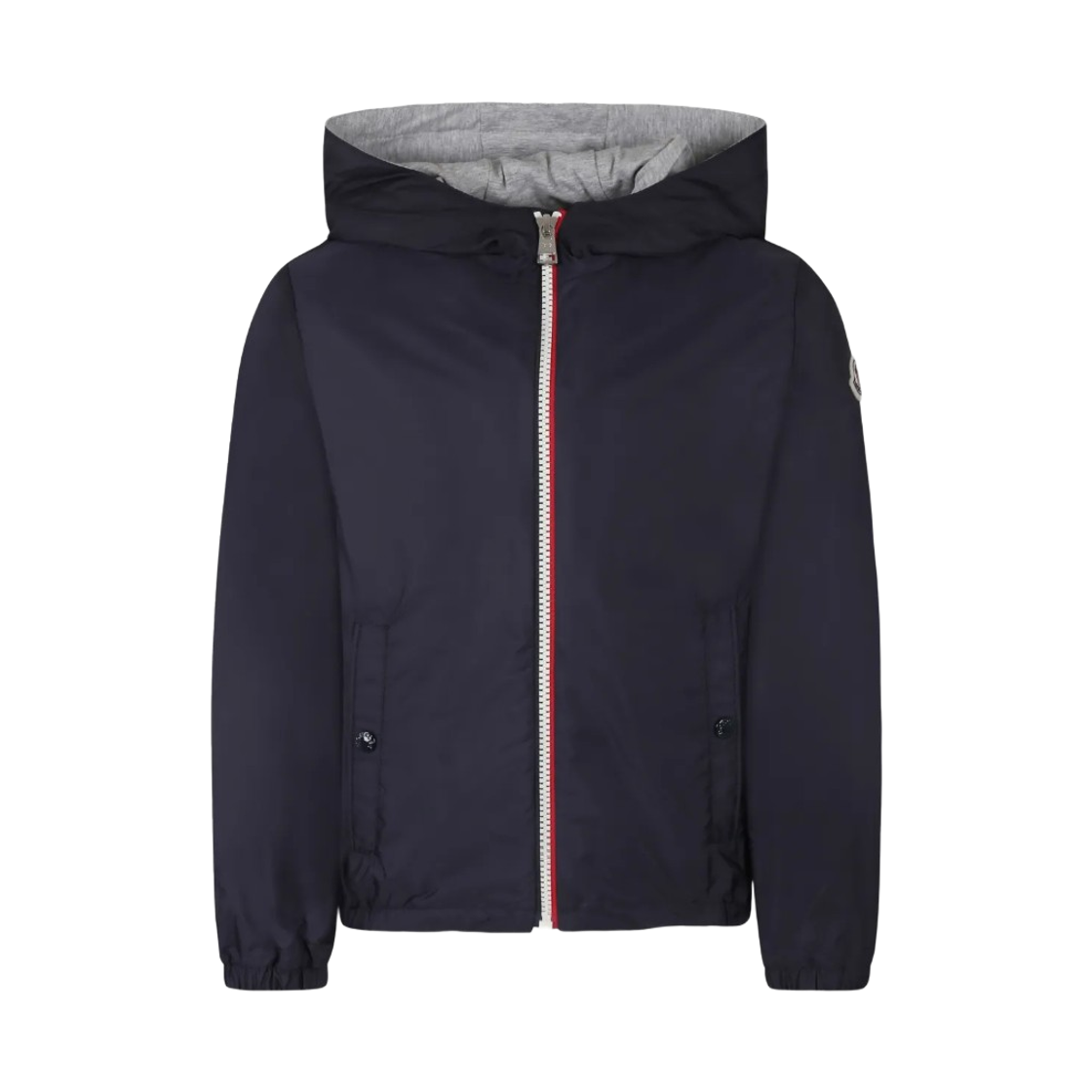 L1-954-1A00086-53A5E-742 (Kids) Moncler New Urville Hooded Rain Jacket Navy Blue - 26SS