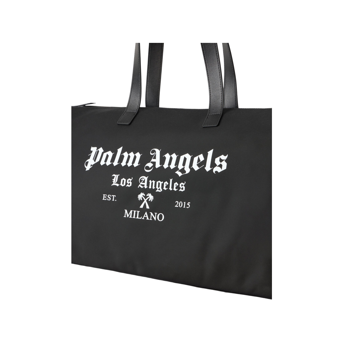 팜엔젤스 밀란 LA 토트 백 - 블랙 오프 화이트(Palm Angels Milan LA Tote Bag - Black Off White) - 5