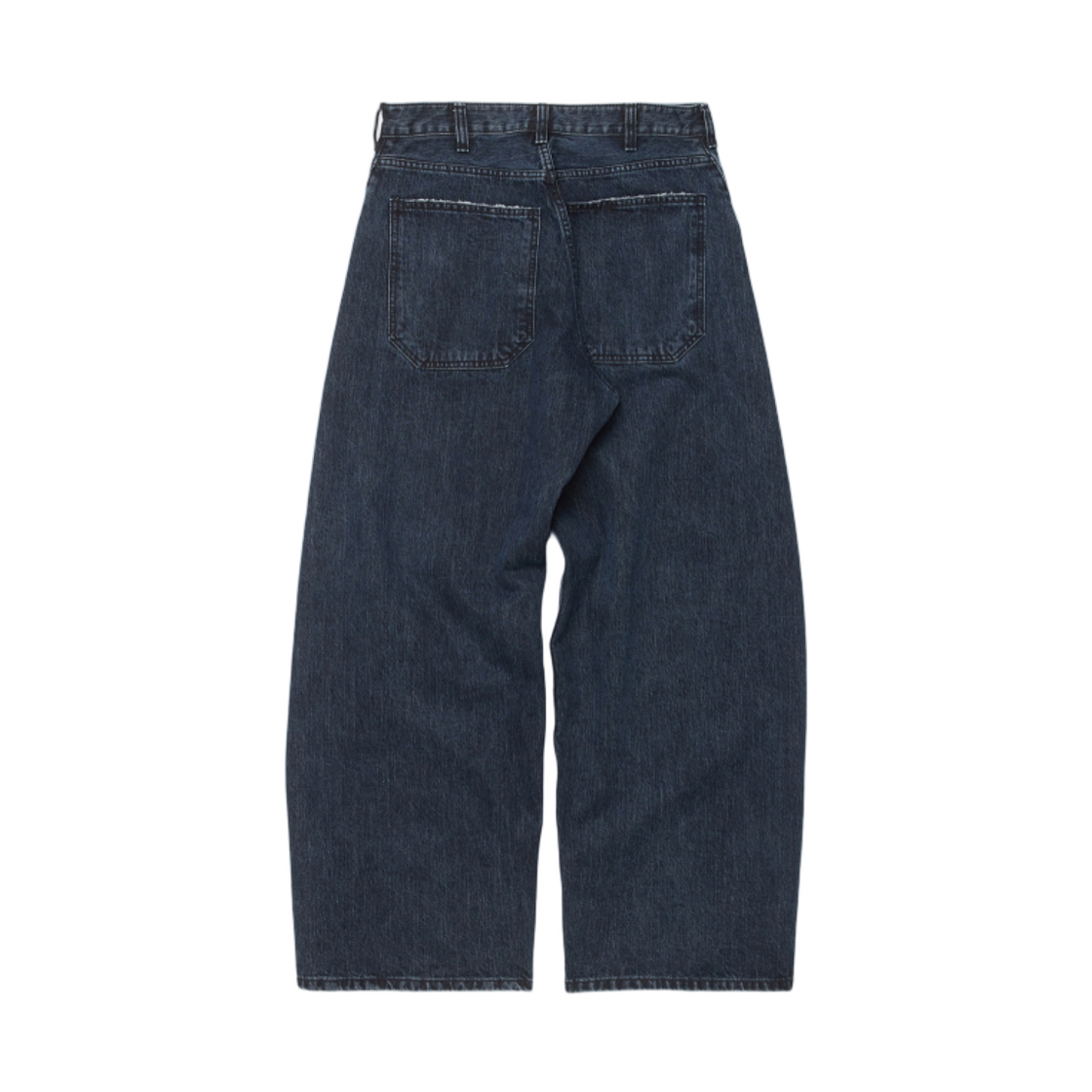 해칭룸 와이드 커브 진 다크 블루(Hatchingroom Wide Curve Jeans Dark Blue) - 2