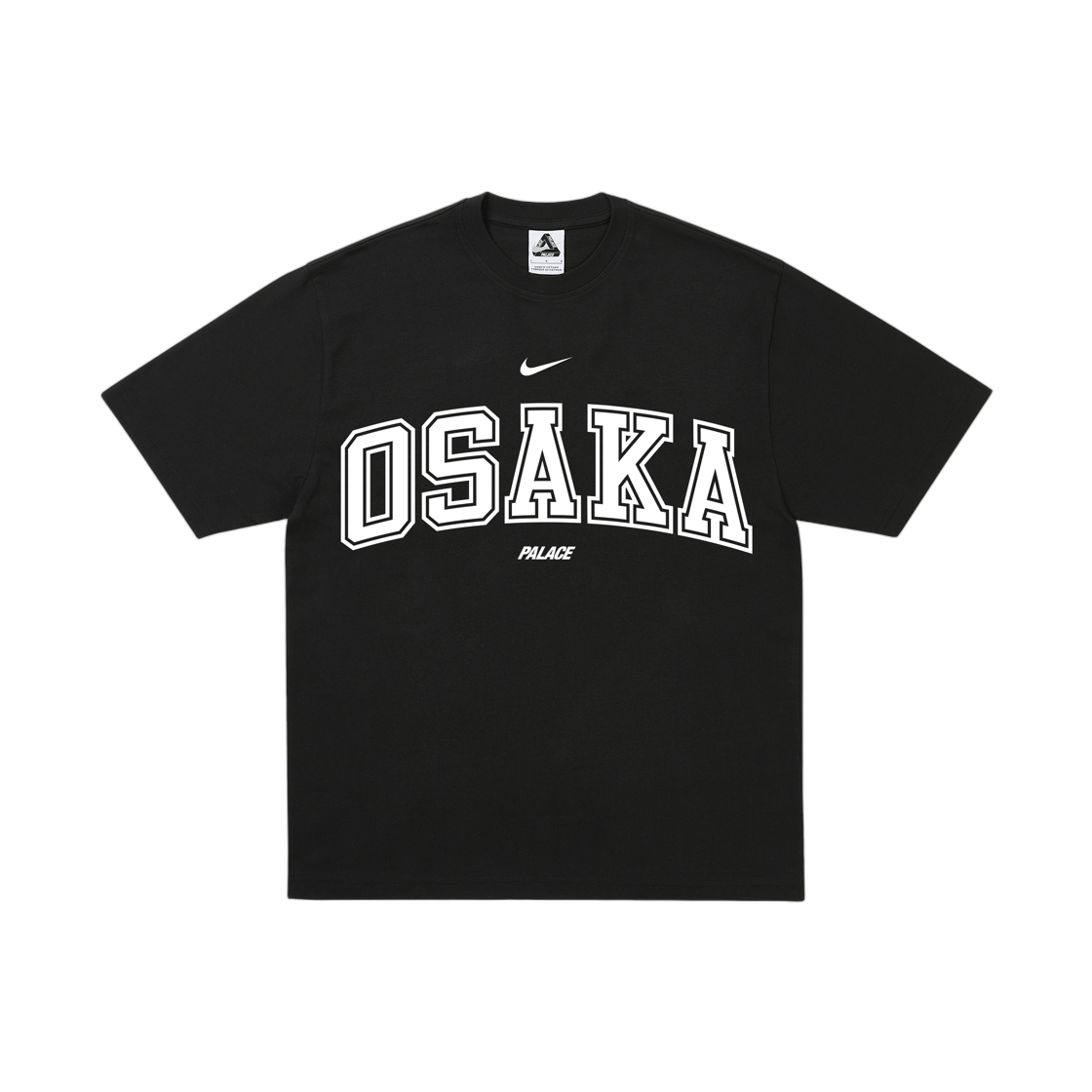 팔라스 x 나이키 샵 티셔츠 오사카 블랙 - 26SS(Palace x Nike Shop T-Shirt Osaka Black - 26SS) - 1
