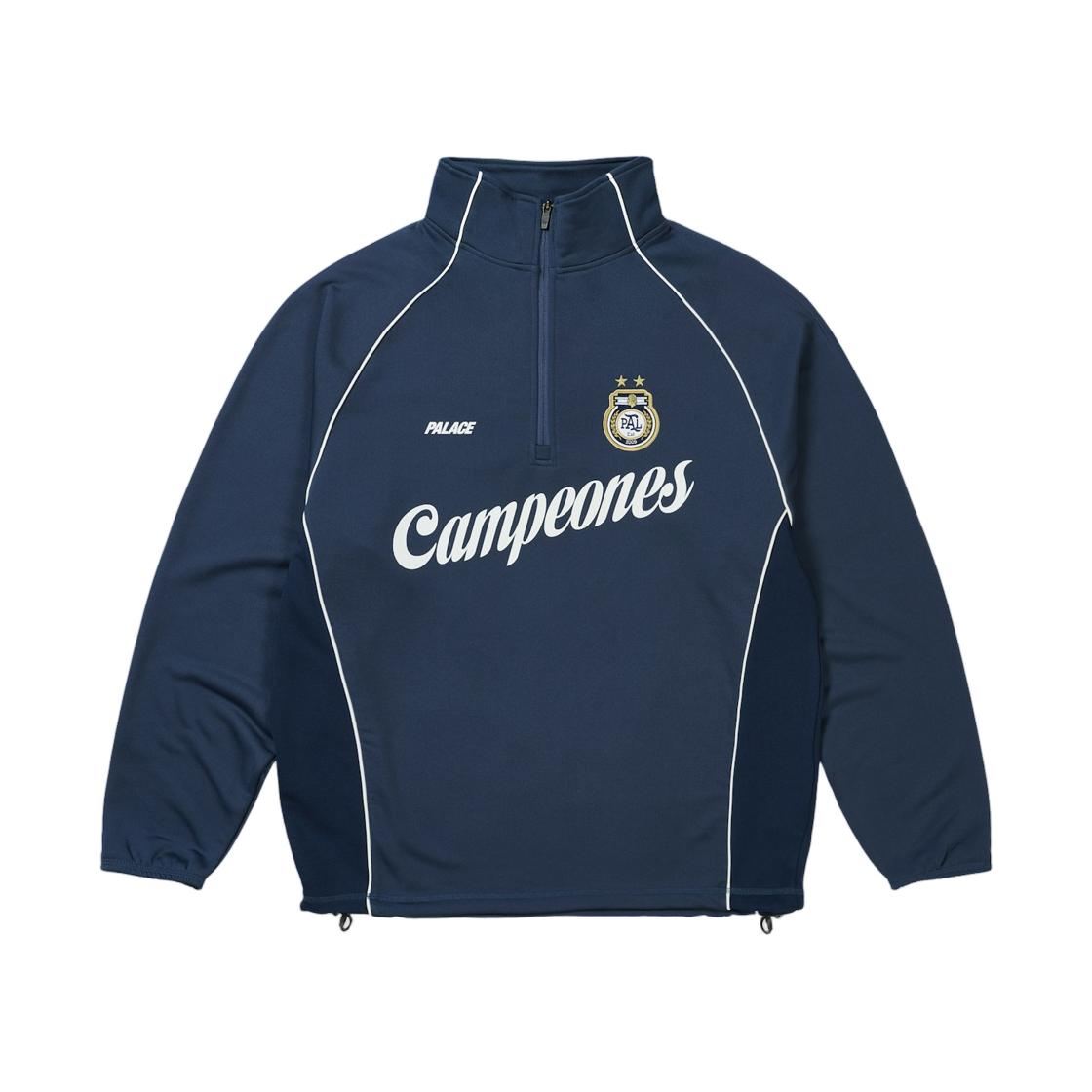 팔라스 코파 1/4 집 테키 플리스 네이비 - 26SS(Palace Copa 1/4 Zip Techy Fleece Navy - 26SS) - 1