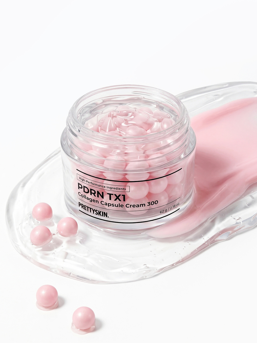 프리티스킨 PDRN TX1 콜라겐 캡슐 크림(PRETTYSKIN PDRN TX1 COLLAGEN CAPSULE CREAM 300) - 3