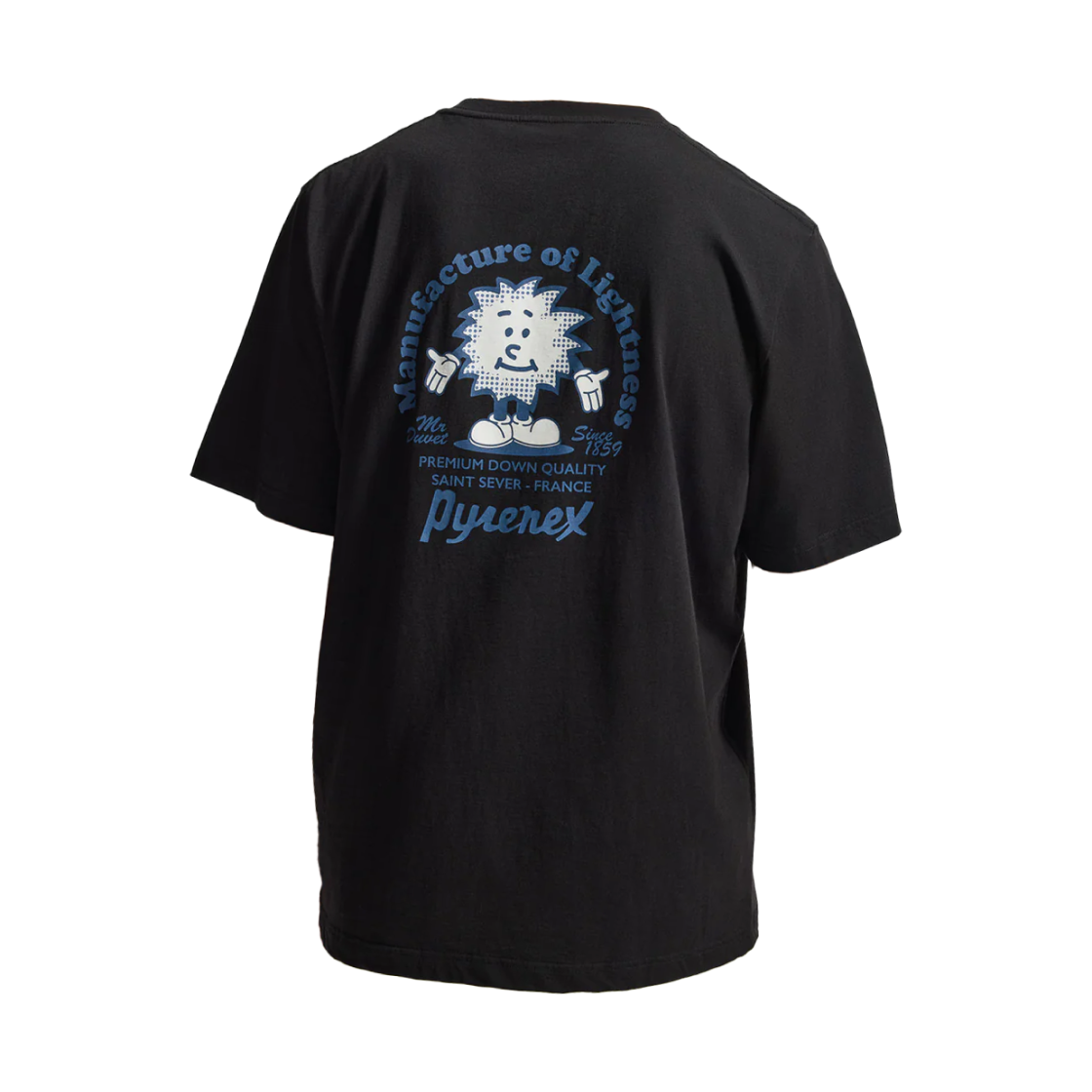 피레넥스 MFG 오가닉 코튼 티셔츠 블랙(Pyrenex MFG Organic Cotton T-Shirt Black) - 2