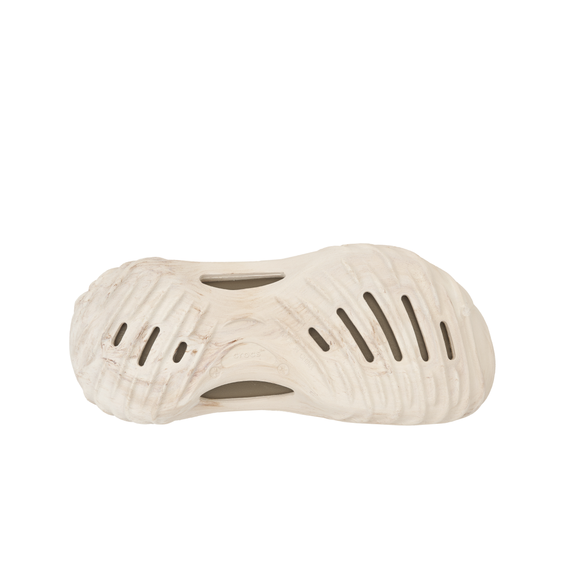 크록스 에코 워터컬러 마블드 웨이브 클로그 본 멀티(Crocs Echo Watercolor Marbled Wave Clog Bone Multi) - 2