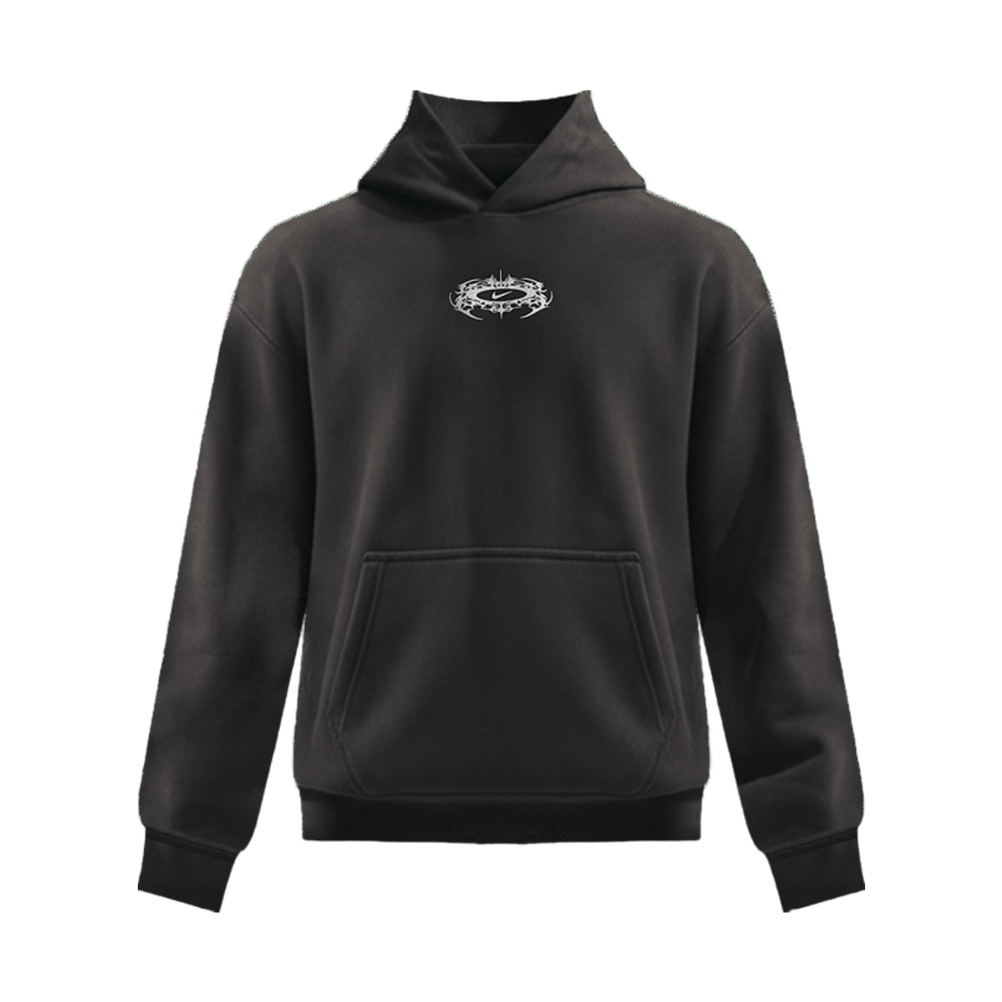 IQ1002-045 Nike Solo Swoosh Pullover Hoodie Off Noir (IQ1002-045)