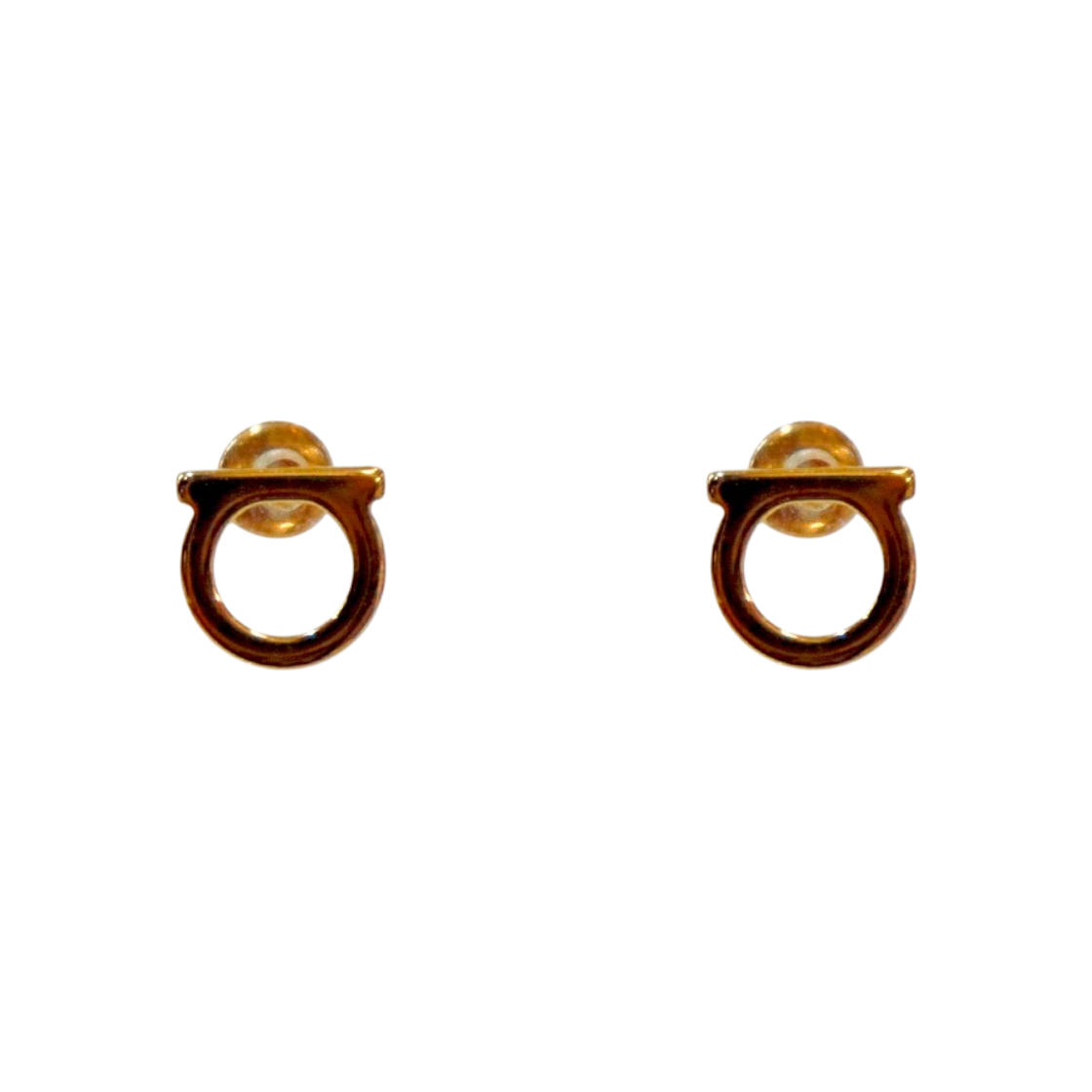 ITWALTRAK8NW Ferragamo Gancini Earrings C-B56469