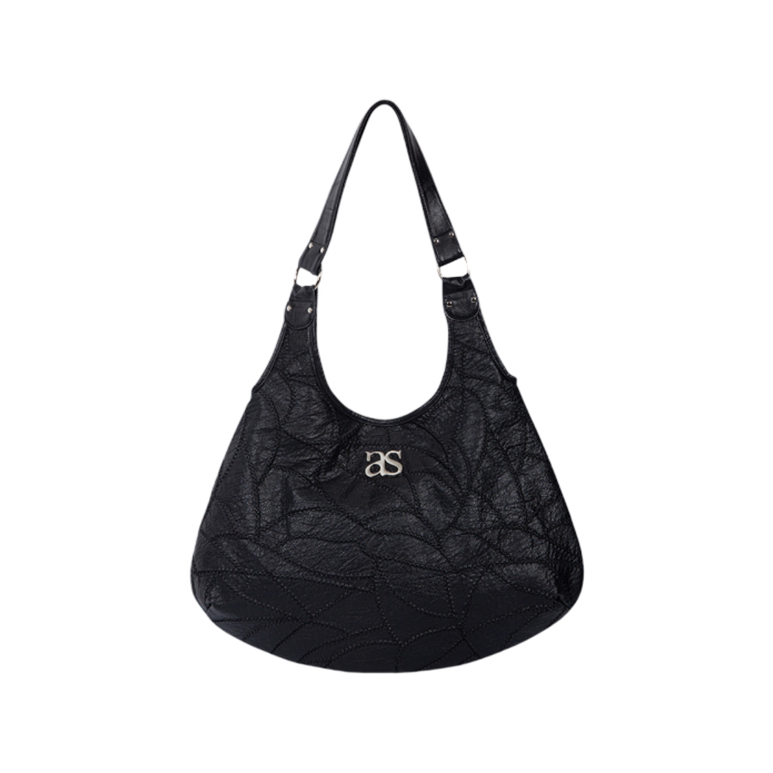 애즈온 베키 숄더백 블랙(Ason Becky Shoulder Bag Black)