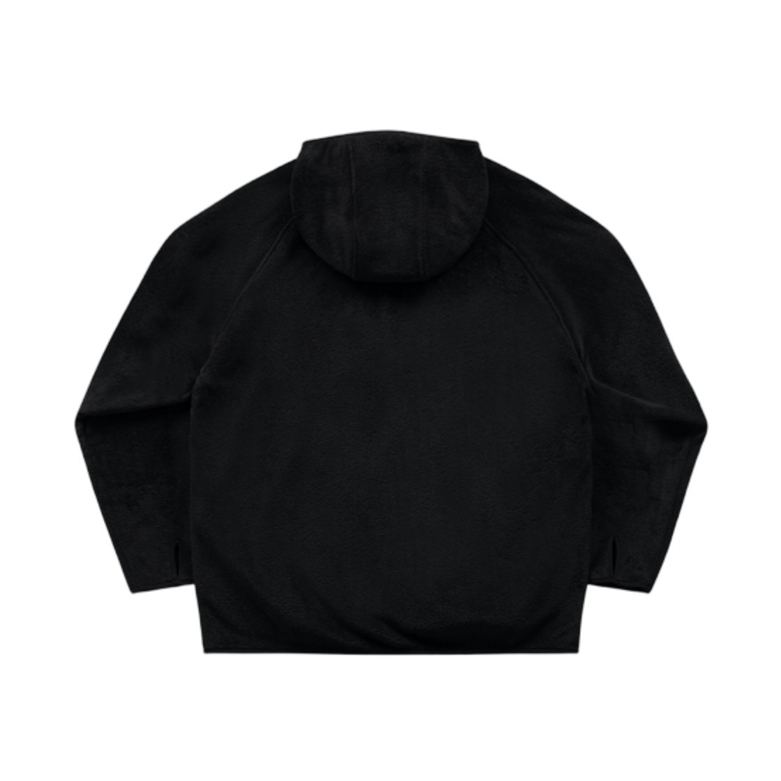 (W) 애즈온 플리스 집업 블랙((W) Ason Fleece Zip Up Black) - 2