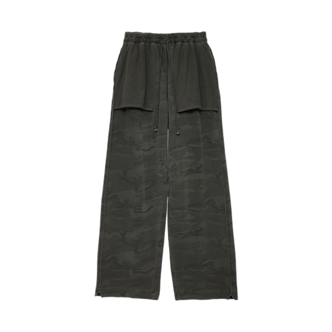 해칭룸 리버스 스웨트팬츠 카모 다크 카키(Hatchingroom Reverse Sweatpants Camo Dark Khaki) - 1
