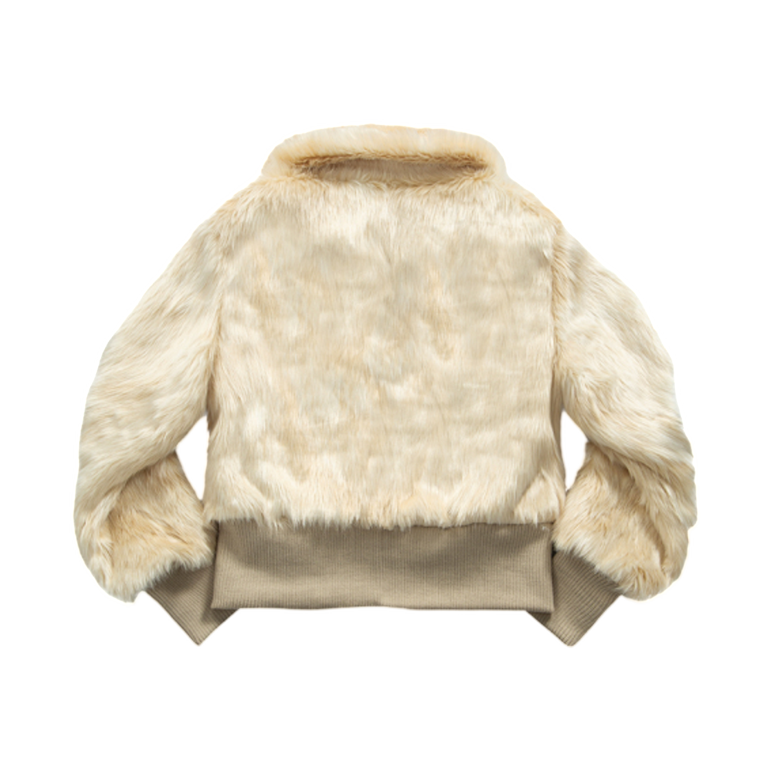 (W) 애즈온 오벨 퍼 자켓 아이보리((W) Ason Obel Fur Jacket Ivory) - 2