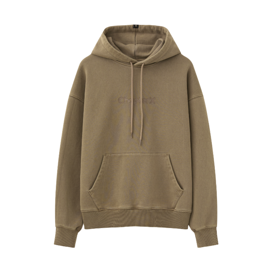 챕터엑스 피그먼트 CP 에어홀 후디 베이지(Chapter.X Pigment CP Air Hole Hoodie Beige)