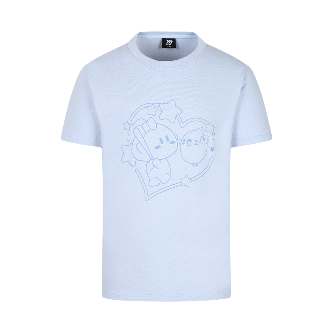 한화 이글스 x 꿈순이 티셔츠 블루(Hanwha Eagles x KKUMSUNI T-Shirt Blue)