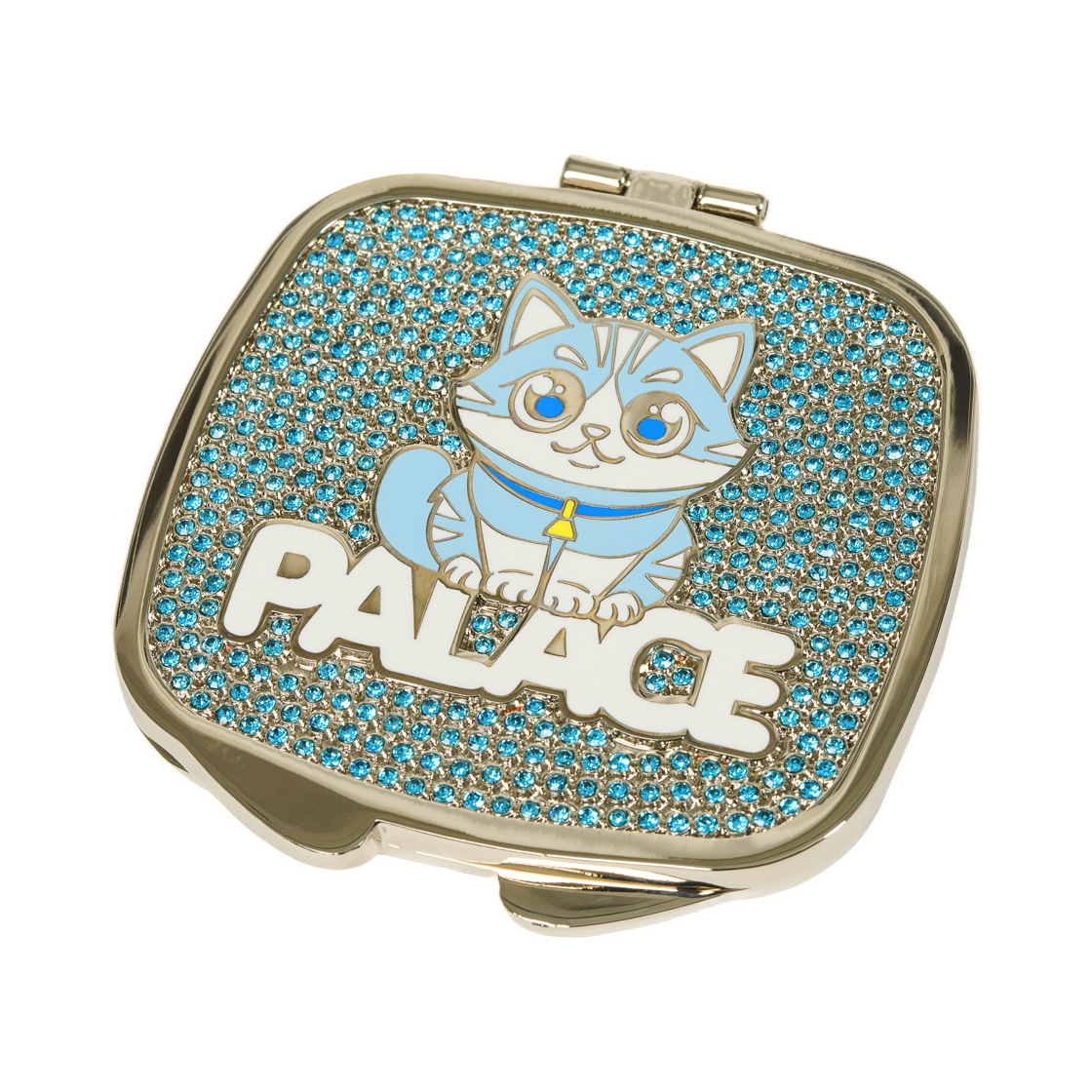 팔라스 키티 컴팩트 미러 블루 - 26SS(Palace Kitty Compact Mirror Blue - 26SS) - 1