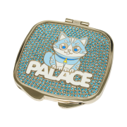 Palace Kitty Compact Mirror Blue - 26SS