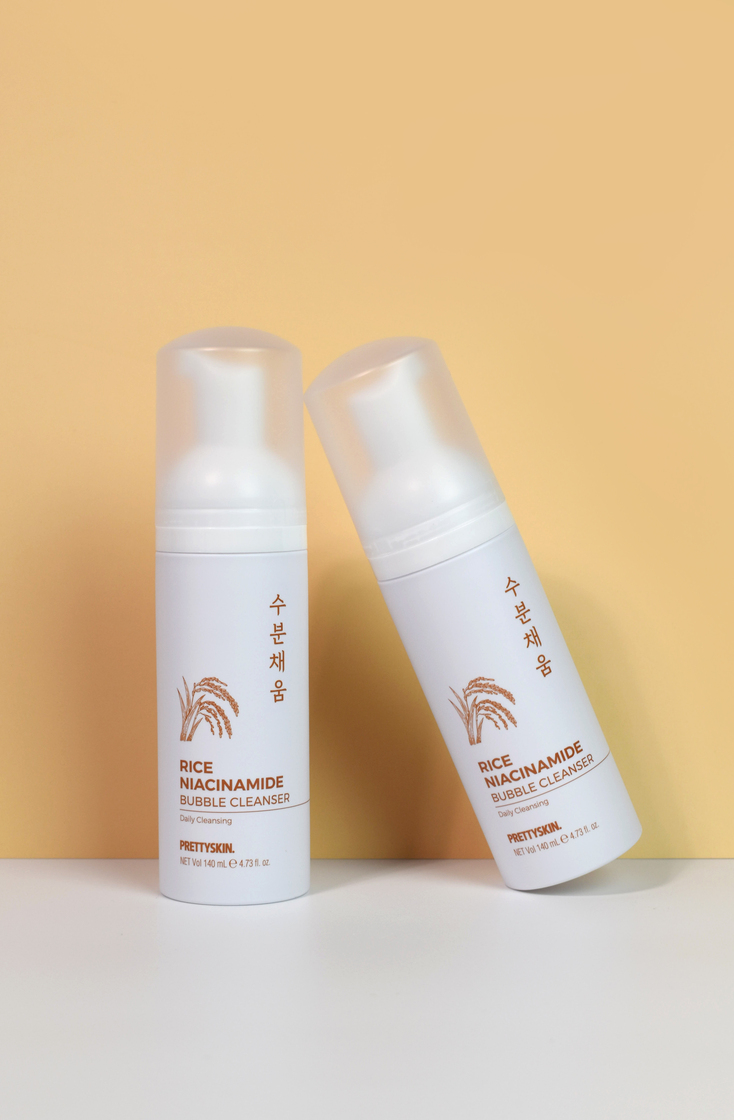 프리티스킨 라이스 나이아신아마이드 버블 클렌저(PRETTYSKIN RICE NIACINAMIDE BUBBLE CLEANSER) - 4
