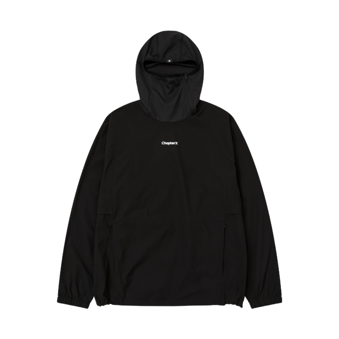 챕터엑스 크리스피 지퍼포켓 레인져 후디 블랙(Chapter.X Crispy Zipper-Pocket Ranger Hoodie Black)