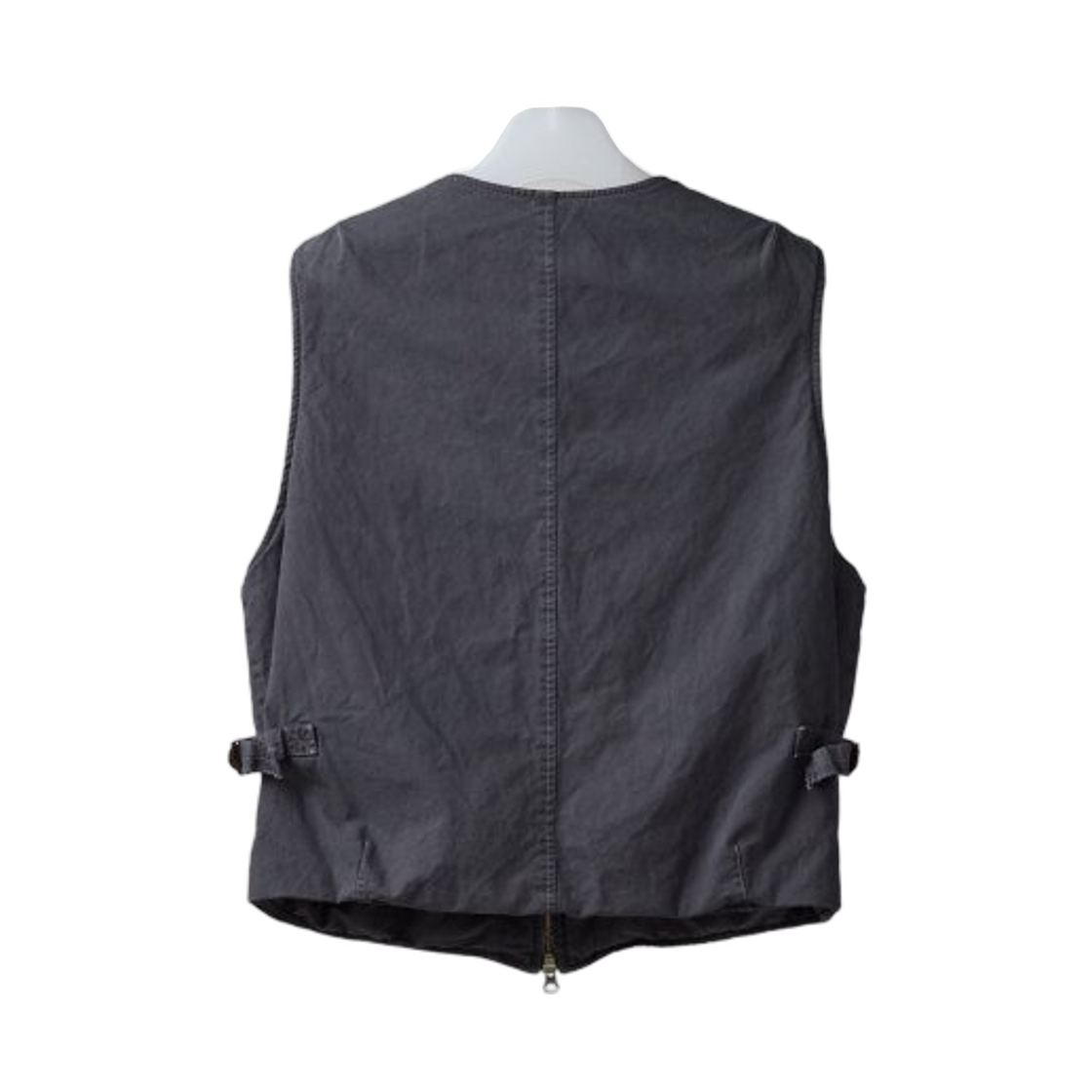해칭룸 빈티지 레이어링 베스트 다이드 그레이(Hatchingroom VTG Layering Vest Dyed Grey) - 2