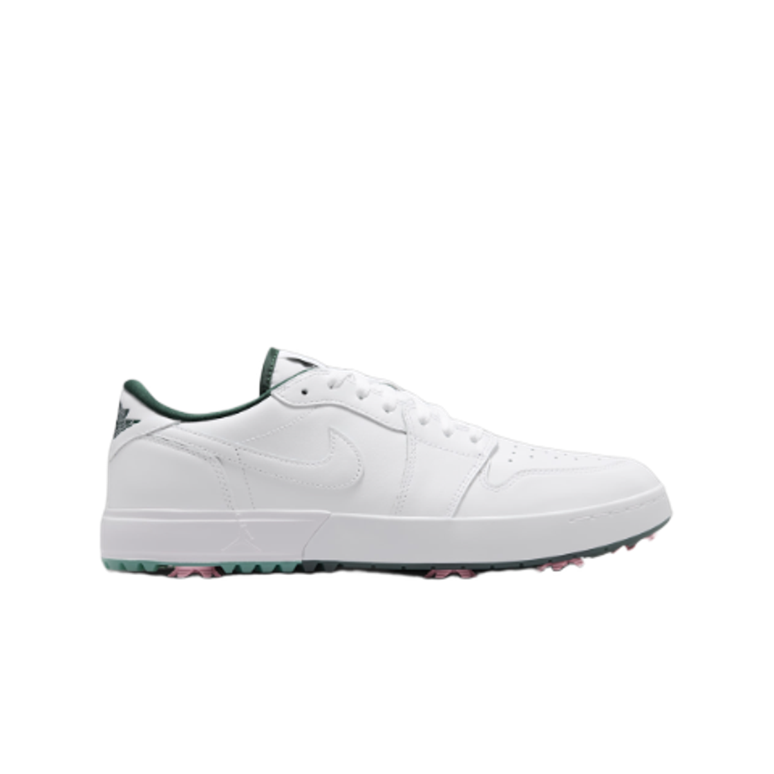 IQ3417-100 Jordan 1 Low Golf Spiked White Fir