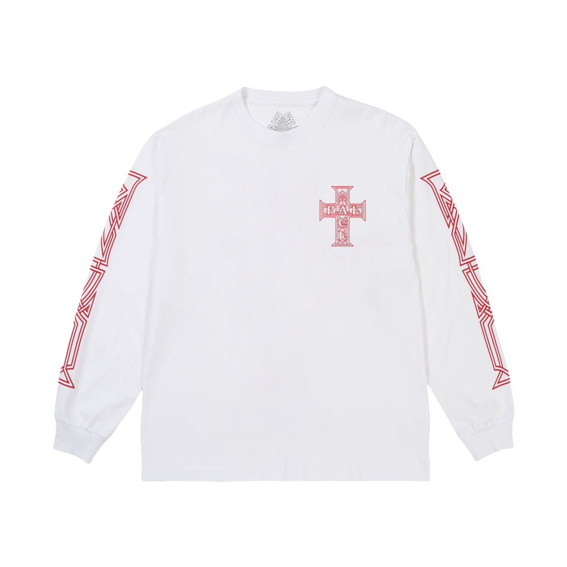 팔라스 Y 쏘 크로스 롱슬리브 화이트 - 26SS(Palace Y So Cross Longsleeve White - 26SS) - 2