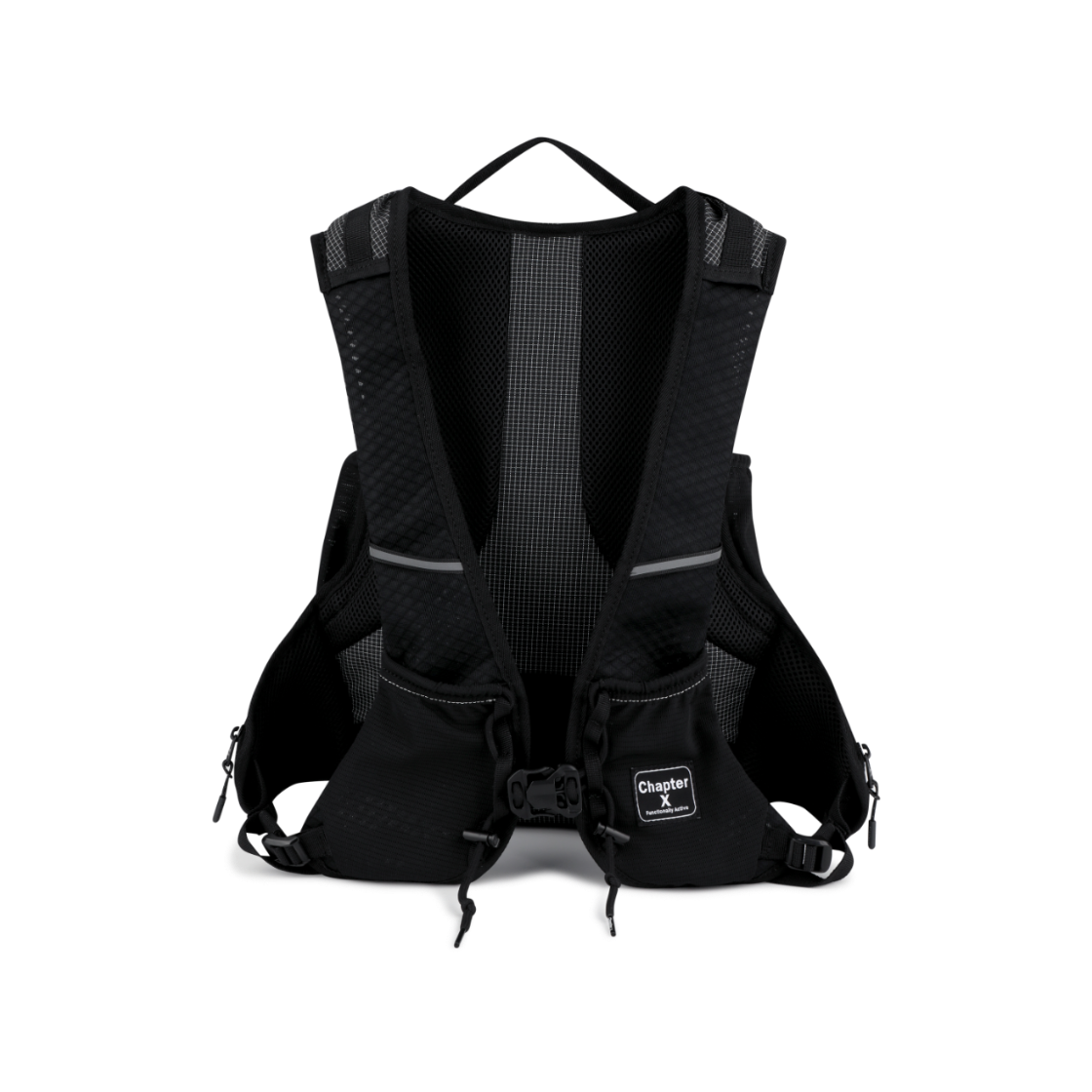 챕터엑스 트레일 라이크 러닝 백팩 립스탑블랙(Chapter.X Trail-like running backpack Ribstop black) - 3