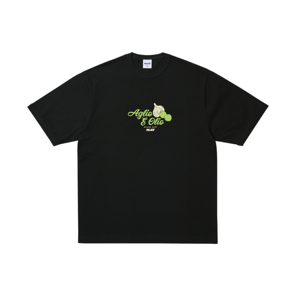 - Palace Aglio E Olio Ringer T-Shirt Black - 26SS