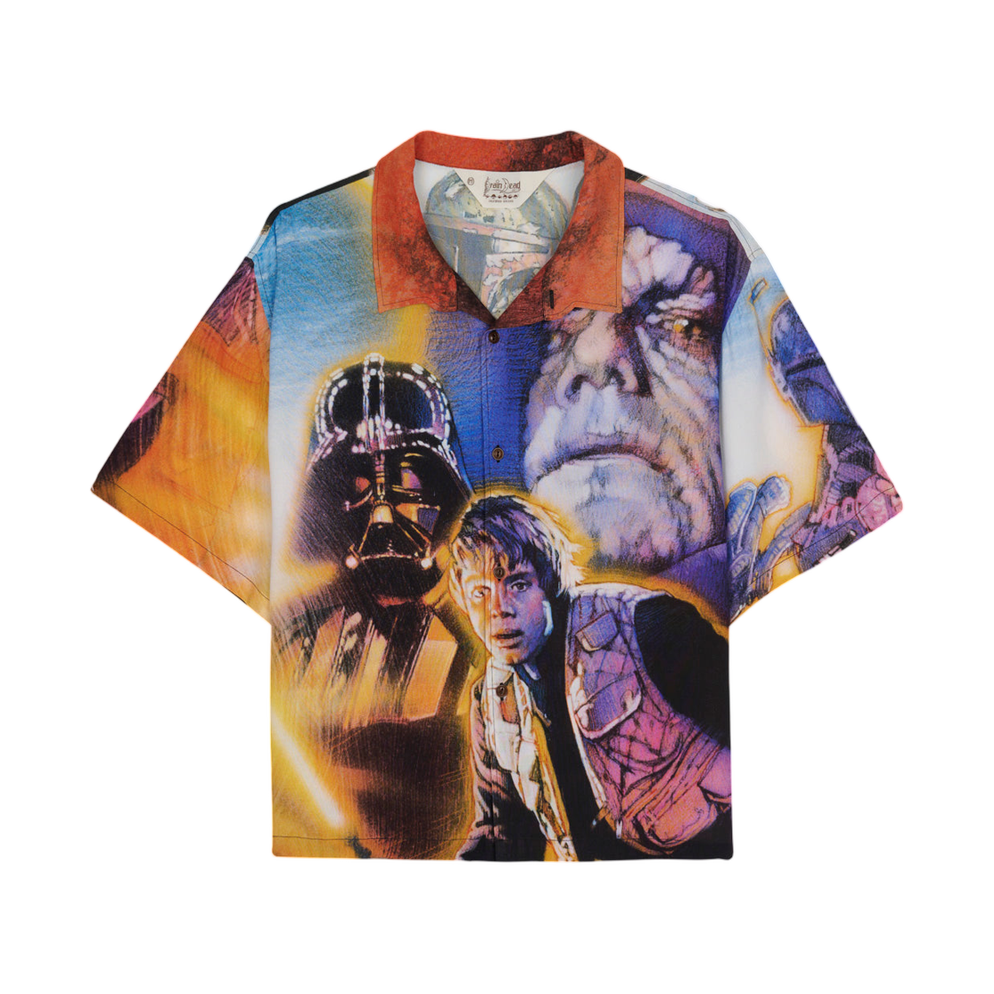 브레인 데드 x 스타워즈 섀도우즈 오브 엠파이어 레이온 셔츠 멀티(Brain Dead x Star Wars Shadows Of The Empire Rayon Shirt Multi)