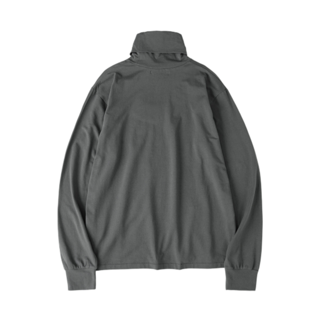 해칭룸 박서 터틀넥 티셔츠 차콜(Hatchingroom Boxer Turtleneck T-Shirt Charcoal) - 2