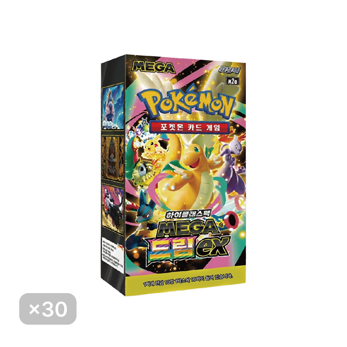 - Pokemon TCG Mega High Class Pack MEGA Dream ex 30 Boxes (Total Pack of 300/Korean Ver.)