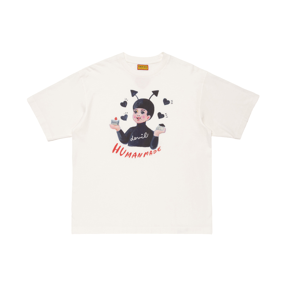 XX31TE028 Human Made Keiko Sootome T-Shirt Side B White
