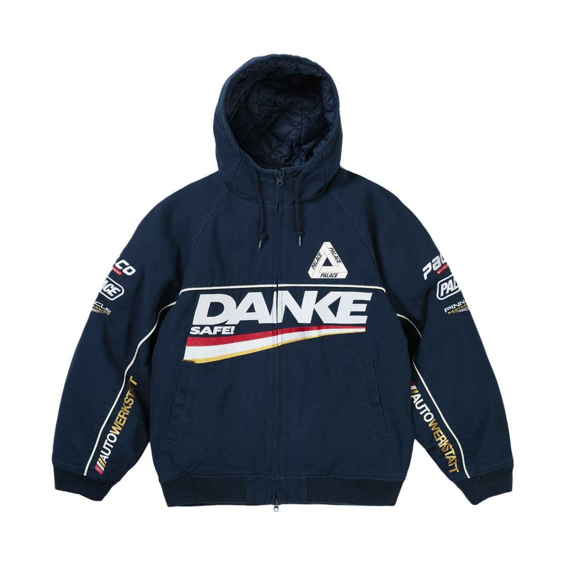 - Palace Danke Jacket Navy - 26SS